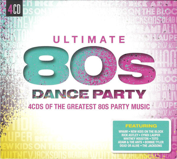 VARIOUS ARTISTS - ULTIMATE 80'S DANCE PARTY 4CD