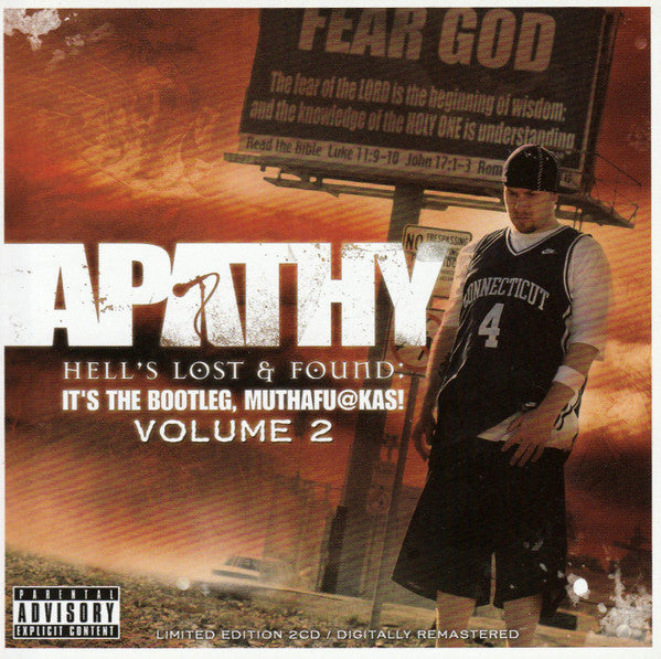 APATHY - HELL'S LOST & FOUND: IT'S THE BOOTLEG MUTHAFUCKAS! V.2