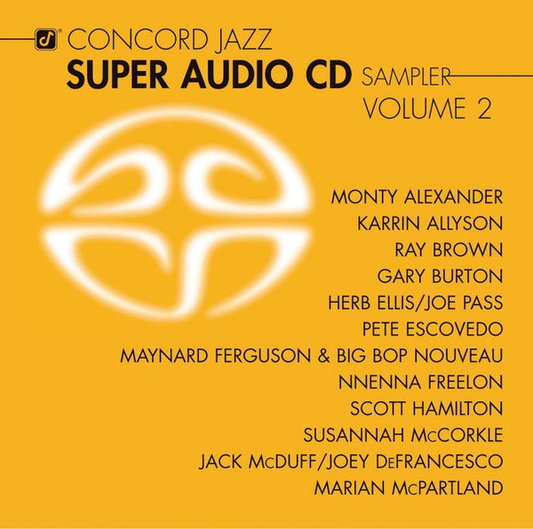 VARIOUS ARTISTS - CONCORD JAZZ SACD SAMPLER VOL.2 / VARIOUS
