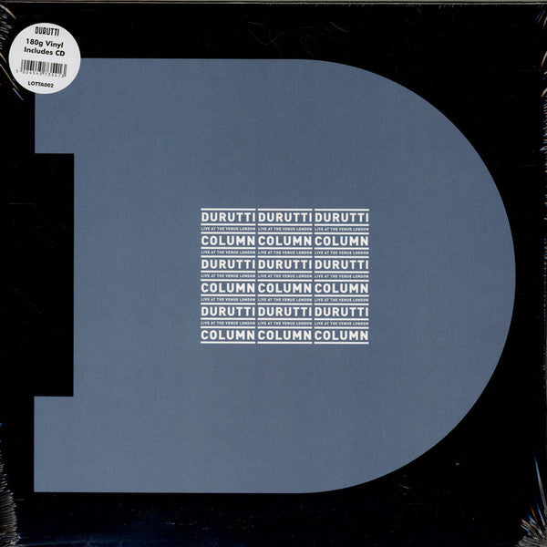 DURUTTI COLUMN - LIVE AT THE VENUE LONDON (LP/CD)