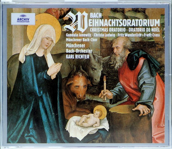 JANOWITZ / MUNICH BACH ORCHESTRA / RICHTER - BACH,J.S: CHRISTMAS ORATORIO