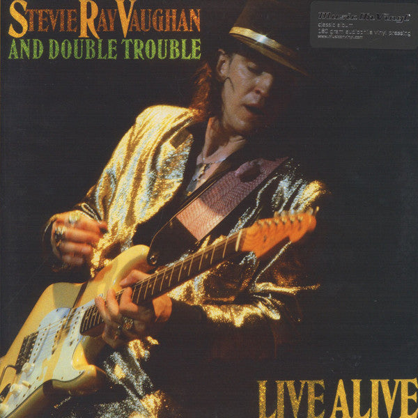 VAUGHAN,STEVIE RAY & THE DOUBLE TROUBLE - LIVE ALIVE (180G)