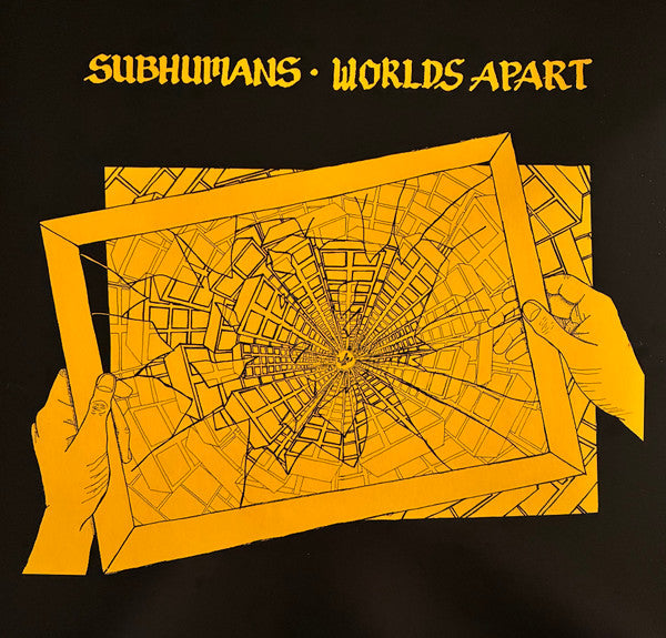 SUBHUMANS - WORLDS APART (RED VINYL)