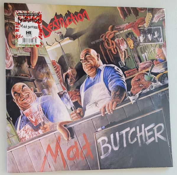DESTRUCTION - MAD BUTCHER (MIXED SPLATTER VINYL)