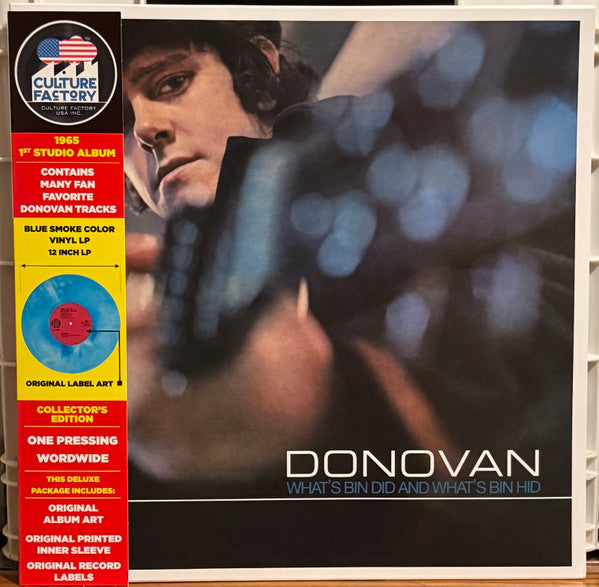 DONAVAN - WHAT'S BIN DID & WHAT'S BIN HID (WHITE/BLUE VINYL)