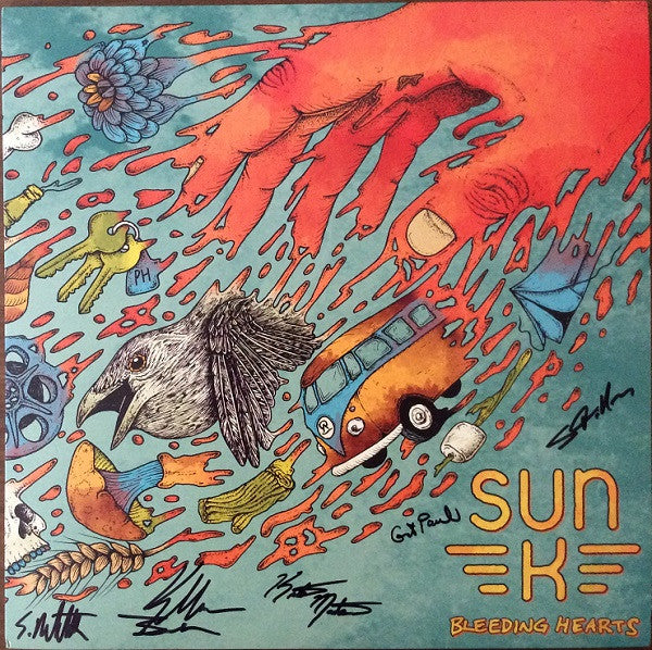 SUN K - BLEEDING HEARTS (LP)