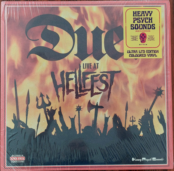 DUEL - LIVE AT HELLFEST (TRANSPARENT ORANGE & BLACK SPLATTER VINYL)