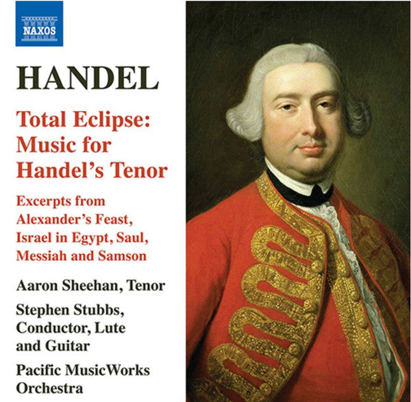 AARON SHEEHAN; STEPHEN STUBBS - HANDEL: TOTAL ECLIPSE - MUSIC FOR HANDELS TENOR