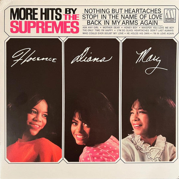 SUPREMES - MORE HITS BY THE SUPREMES