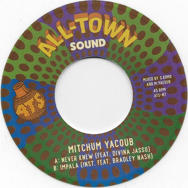 YACOUB,MITCHUM - NEVER KNEW (WHITE 7INCH)