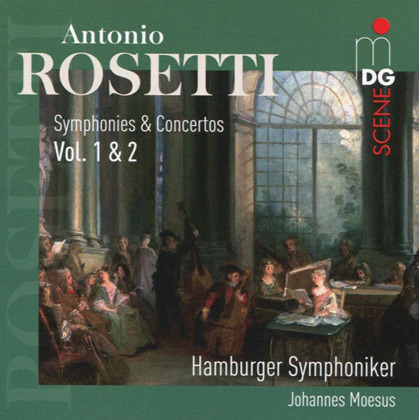 HAMBURGER SYMPHONIKER; JOHANNES MOESUS - ANTONIO ROSETTI: SYMPHONIES & CONCERTOS