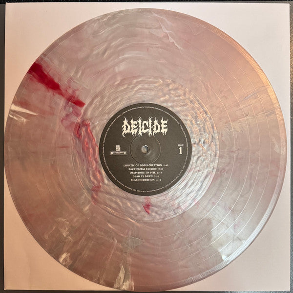 DEICIDE - DEICIDE (REMASTERED) (METALLIC RED & WHITE CENTURION VINYL)