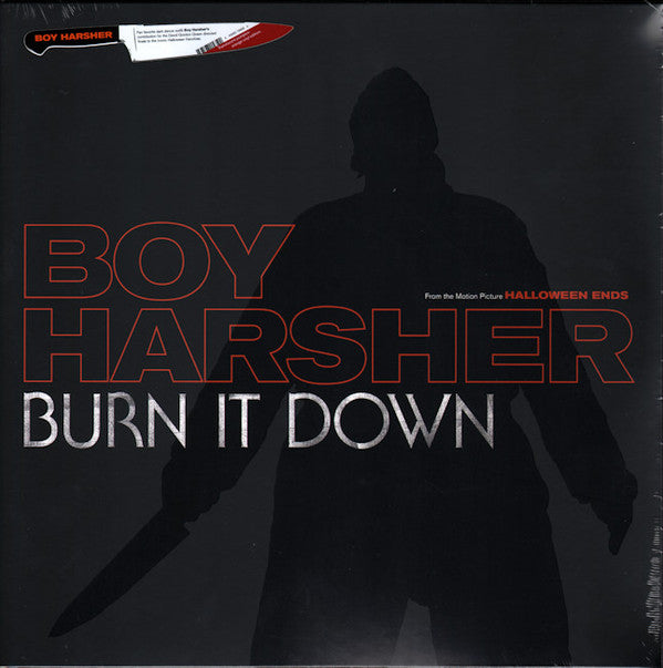 BOY HARSHER - BURN IT DOWN EP (PUMPKIN ORANGE VINYL)
