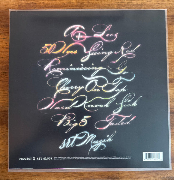 KEY GLOCK - PROJECT X (PURPLE VINYL)