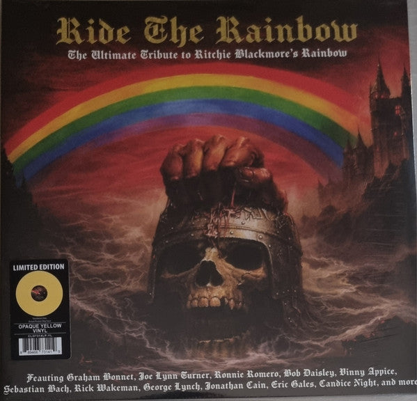 VARIOUS ARTISTS - RIDE THE RAINBOW - THE ULTIMATE TRIBUTE TO RITCHIE BLACKMORE’S RAINBOW (LIMITED/YELLOW VINYL/2LP)