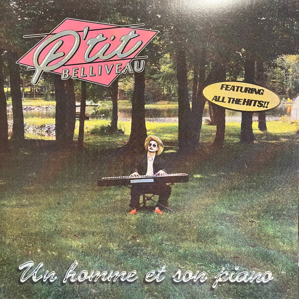 P'TIT BELLIVEAU - UN HOMME ET SON PIANO (BLACK W/ WHITE SPLATTER VINYL)
