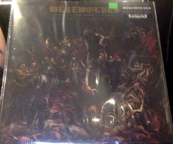 WEREWOLVES - FROM THE CAVE TO THE GRAVE (RED W/ GOLD & BLACK SPLATTER VINYL)