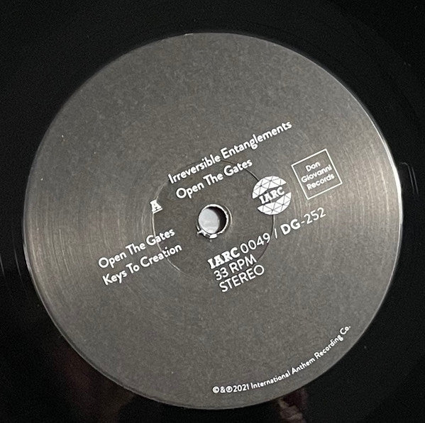 IRREVERSIBLE ENTANGLEMENTS - OPEN THE GATES (2LP/160G)