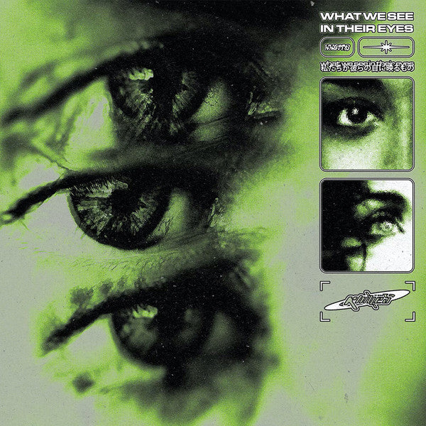 KNIVES - WHAT WE SEE IN THEIR EYES (140G/CRYSTAL-CLEAR-WHITE MARBLED VINYL)