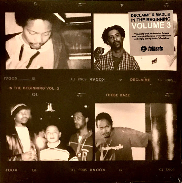 DECLAIME & MADLIB - IN THE BEGINNING: VOL. 3
