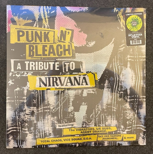 VIBRATORS - PUNK N BLEACH - TRIBUTE TO NIRVANA (GREEN VINYL)