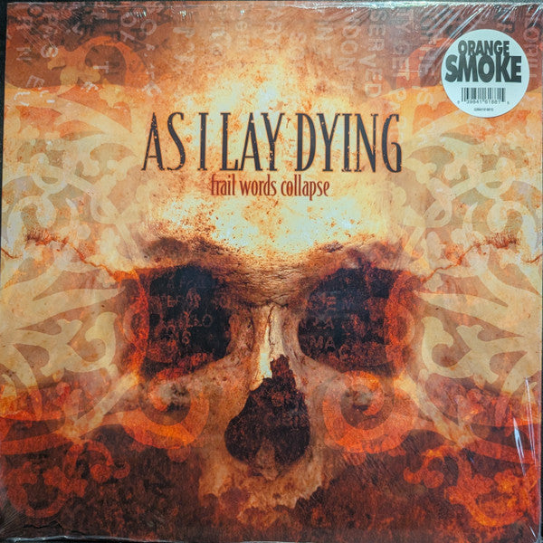 AS I LAY DYING - FRAIL WORDS COLLAPSE (ORANGE SMOKE VINYL)