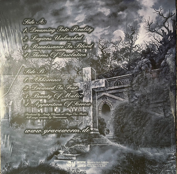 GRAVEWORM - ENGRAVED IN BLACK (TRANSLPARENT BLUE VINYL)