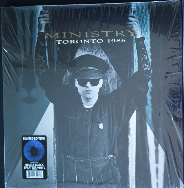 MINISTRY - TORONTO 1986 (BLUE/BLACK SPLATTER VINYL)