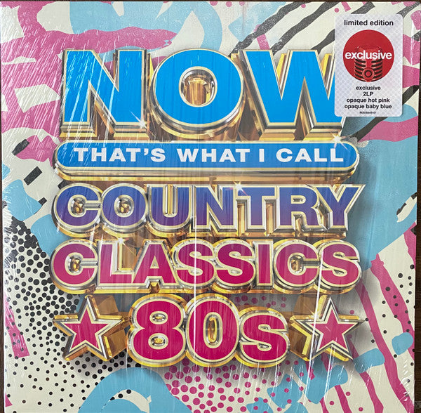 VARIOUS ARTISTS - NOW COUNTRY CLASSICS '80S (HOT PINK & BABY BLUE VINYL/2LP)