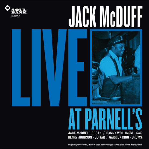 MCDUFF,JACK - LIVE AT PARNELL’S (3LP)