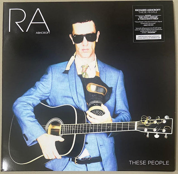 ASHCROFT,RICHARD - THESE PEOPLE (2LP/CLEAR & BLUE MARBLE VINYL)