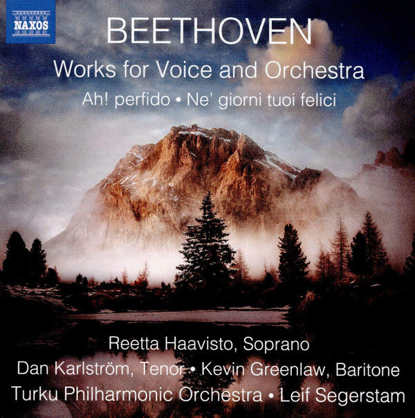TURKU PHILHARMONIC ORCHESTRA; REETTA HAAVISTO; KEVIN GREENLAW; DAN KARLSTROM - BEETHOVEN: WORKS FOR VOICE & ORCHESTRA