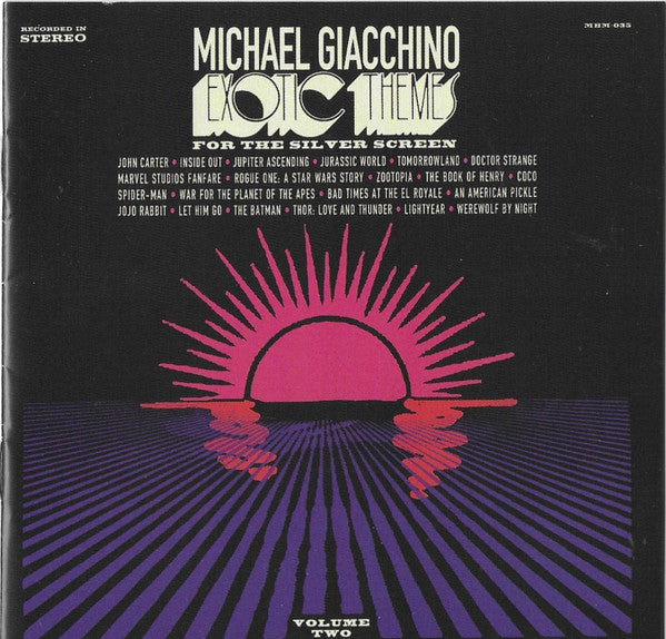 GIACCHINO,MICHAEL - EXOTIC THEMES FOR THE SILVER SCREEN, VOL. 2