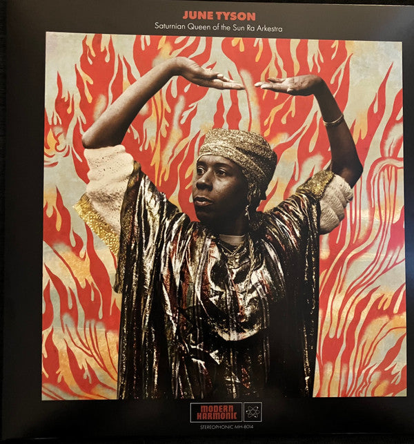 TYSON,JUNE - SATURNIAN QUEEN OF THE SUN RA ARKESTRA (RED VINYL)