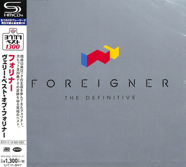 FOREIGNER - DEFINITIVE (SHM)