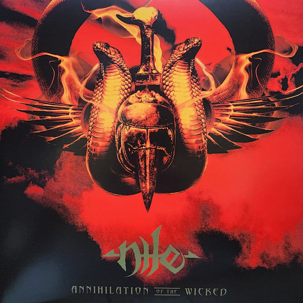 NILE - ANNIHILATION OF THE WICKED (BLOOD RED WITH GOLD VINYL/BLACK & HALLOWEEN ORANGE SPLATTER VINYL/2LP)