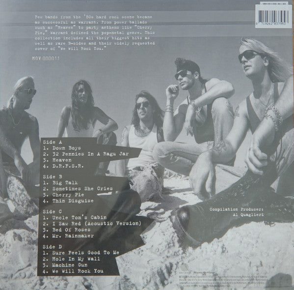 WARRANT - BEST OF WARRANT (2LP/SILVER VINYL/180G)