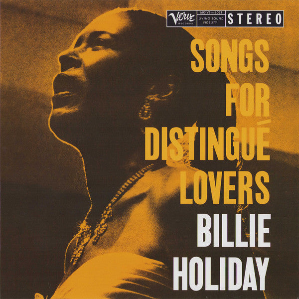HOLIDAY BILLIE - SONGS FOR DISTINGUE LOVERS LP (VERVE ACOUSTIC SOUNDS SERIES)
