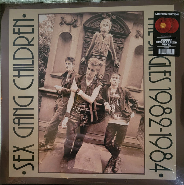 SEX GANG CHILDREN - SINGLES 1982-1984 (RED MARBLE VINYL)