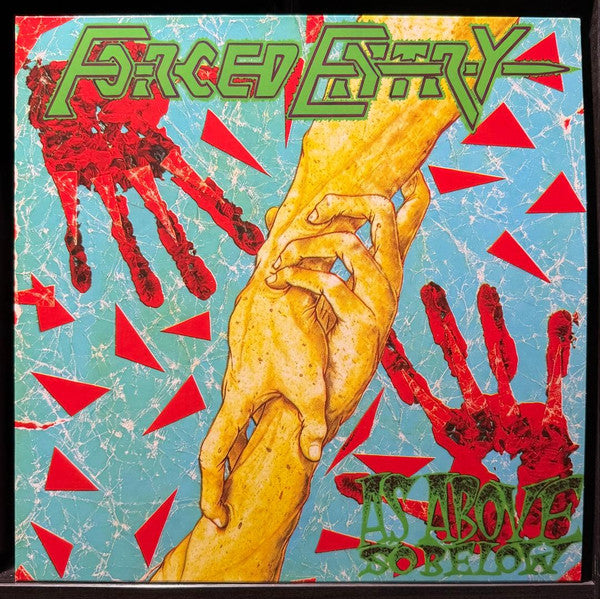 FORCED ENTRY - AS ABOVE. SO BELOW (MICROCOSM SPLATTER VINYL)