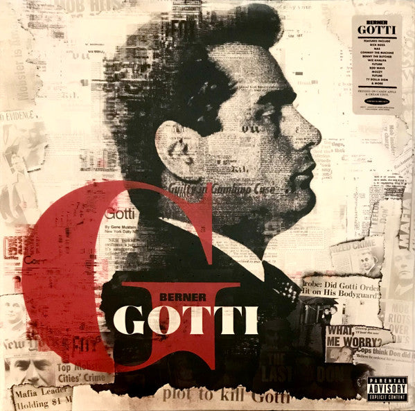 BERNER - GOTTI (CANDY APPLE & CREAM VINYL)
