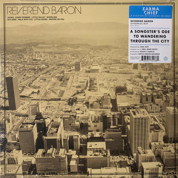 REVEREND BARON - OVERPASS BOY (COKE BOTTLE CLEAR VINYL)