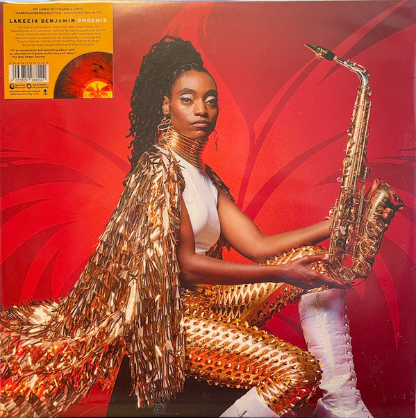 BENJAMIN,LAKECIA - PHOENIX (RED MARBLE VINYL)