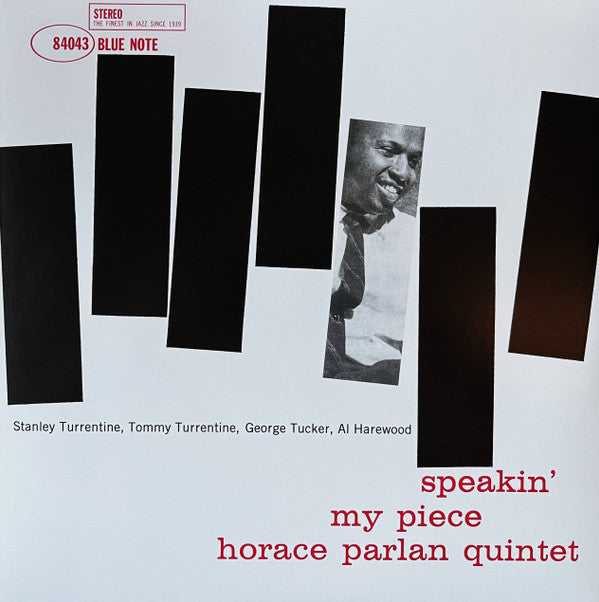 PARLAN,HORACE - SPEAKIN MY PIECE (BLUE NOTE CLASSIC SERIES)