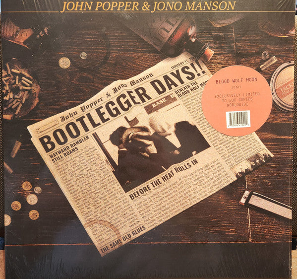 POPPER,JOHN - BOOTLEGGER DAYS!! (GOLD VINYL)