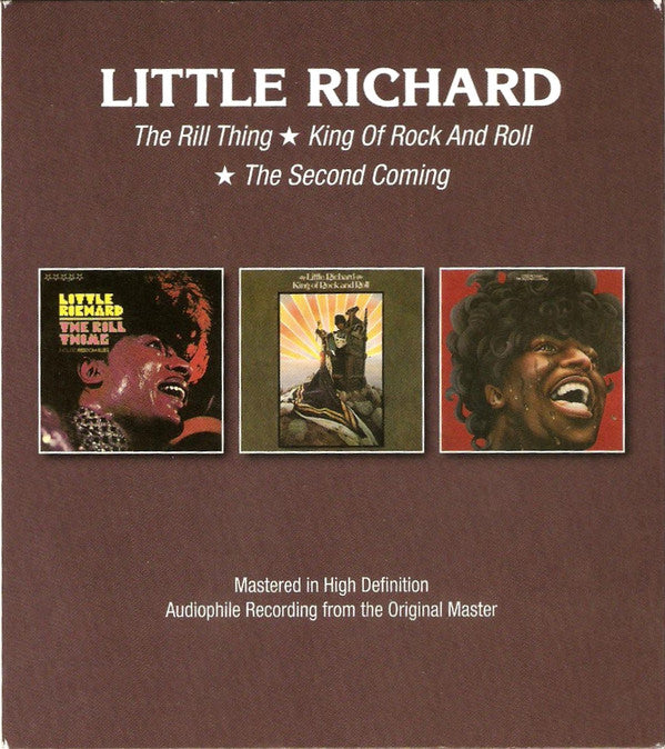 LITTLE RICHARD - RILL THING / KING OF ROCK AND ROLL / SECOND COMING (REMASTERED)