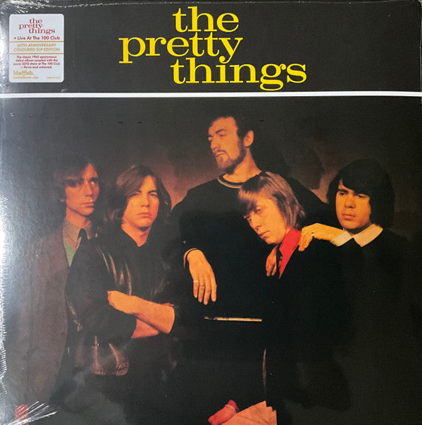 PRETTY THINGS - PRETTY THINGS + LIVE AT THE 100 CLUB (2LP/YELLOW & RED VINYL/60TH ANNIVERSARY)