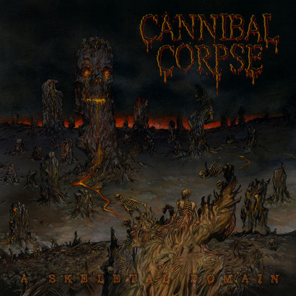 CANNIBAL CORPSE - SKELETAL DOMAIN (WHITE VINYL)