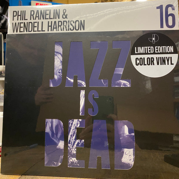 RANELIN,PHIL/WENDELL HAR - PHIL RANELIN & WENDELL HARRISON JID016 / (TRANSPARENT BLUE VINYL)