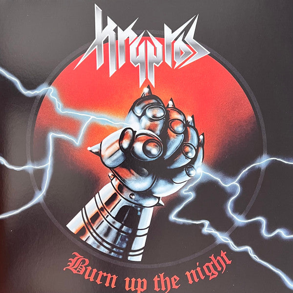 KRYPTOS - BURN UP THE NIGHT (RED VINYL)